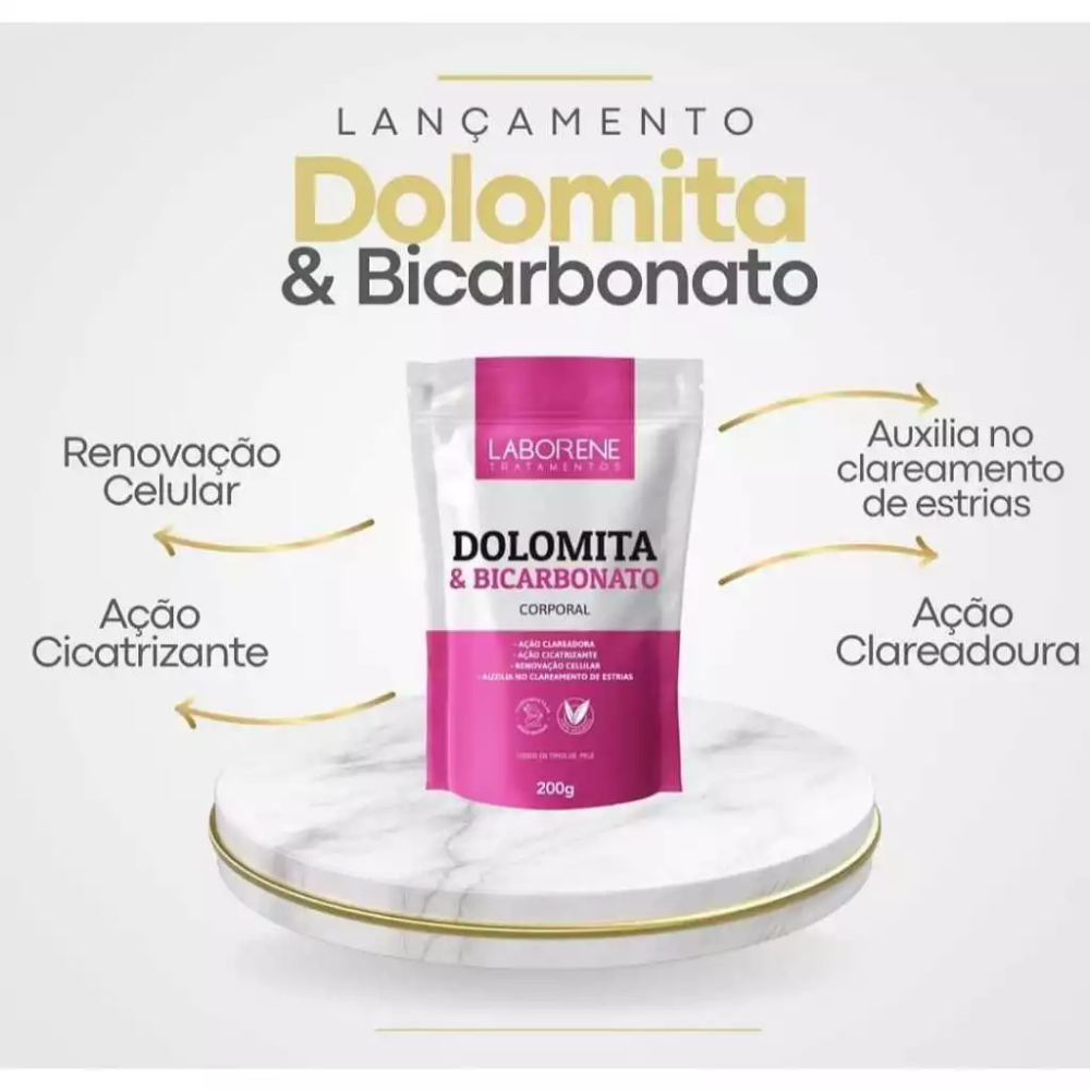 Dolomita E Bicarbonato Laborene 200g
