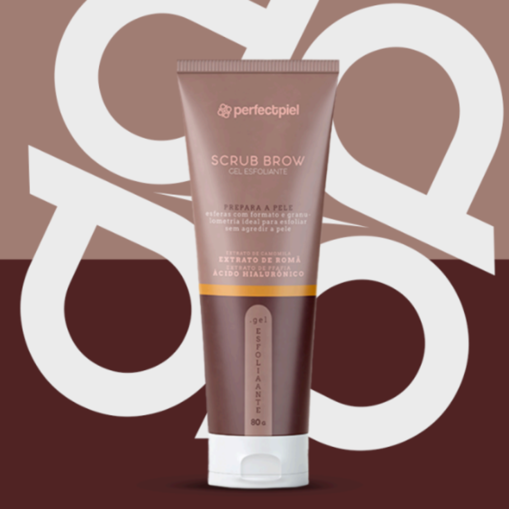 Gel Esfoliante Scrub Brown Perfectpiel 80g