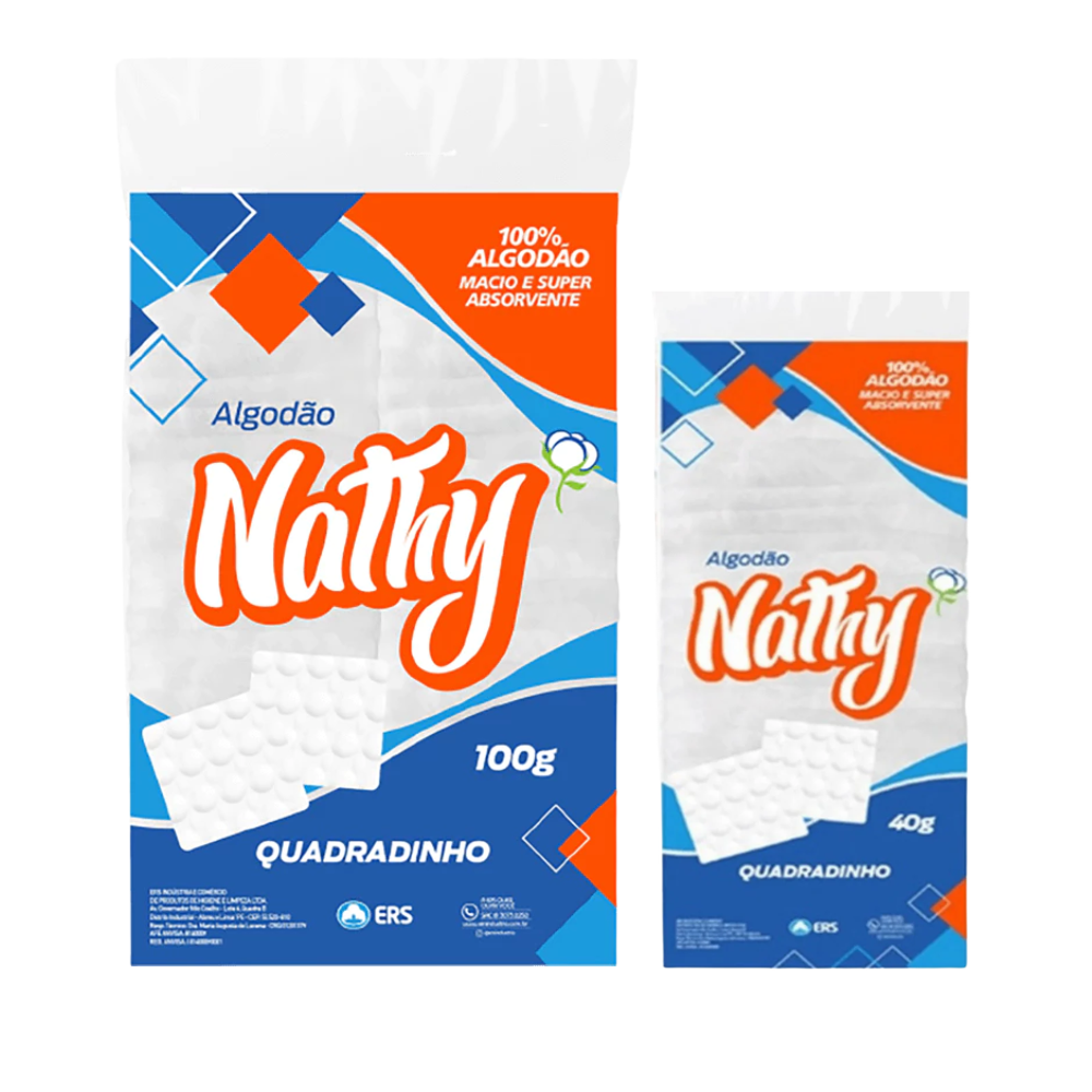 Algodão Quadrado Nathy