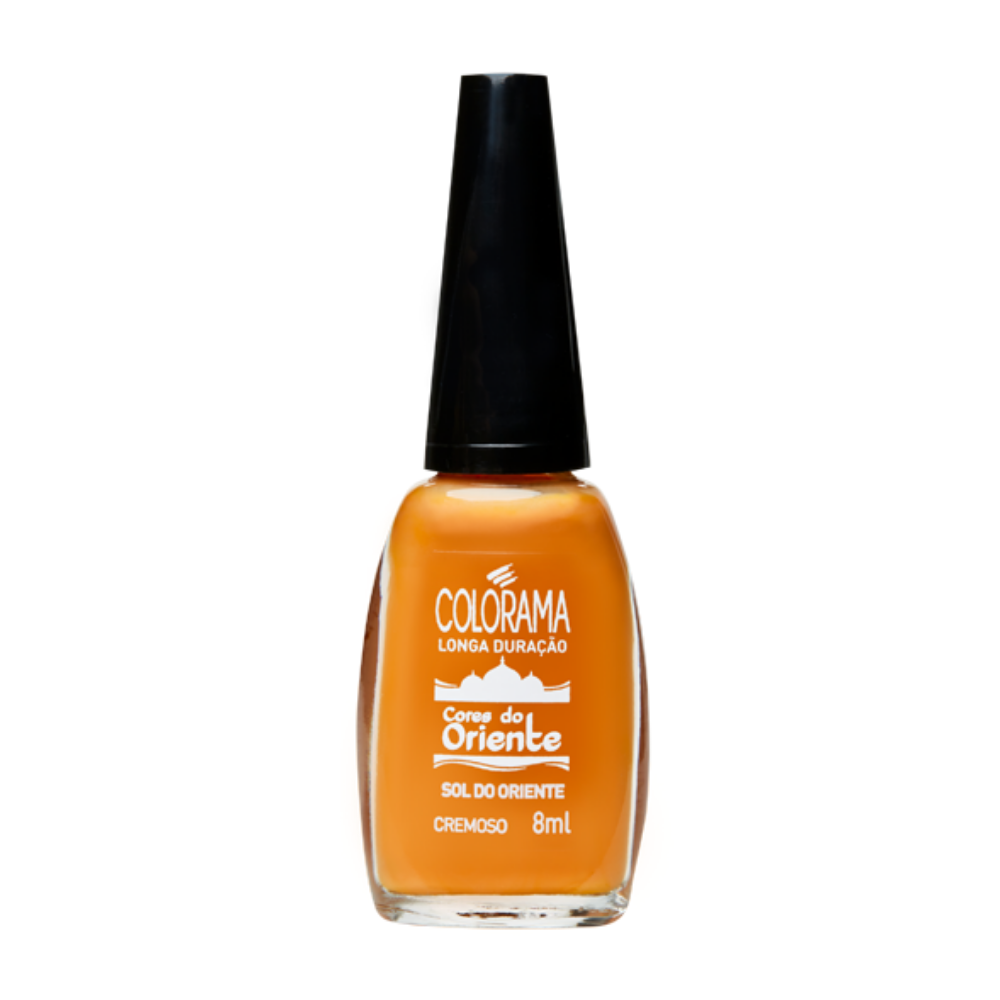 Esmalte Colorama Cremoso Sol Do Oriente - Laranja
