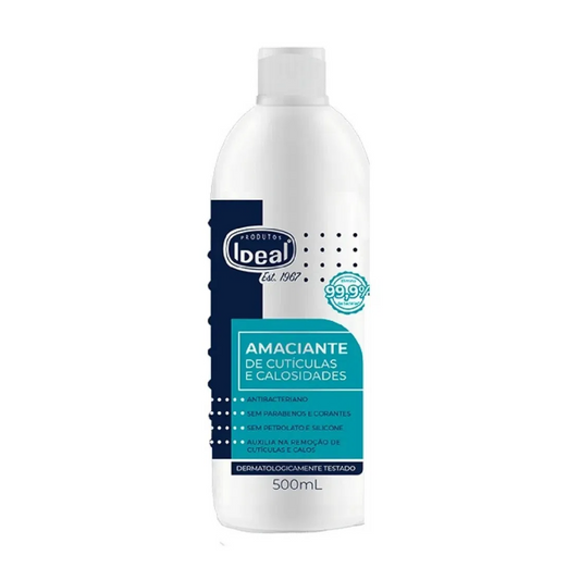 Amaciante De Cutículas E Calosidades Ideal 500ml