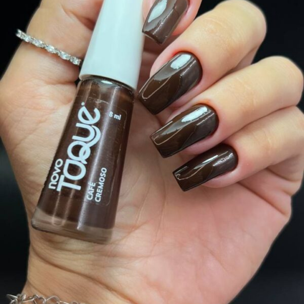 Esmalte Novo Toque Cremoso Café 8ml