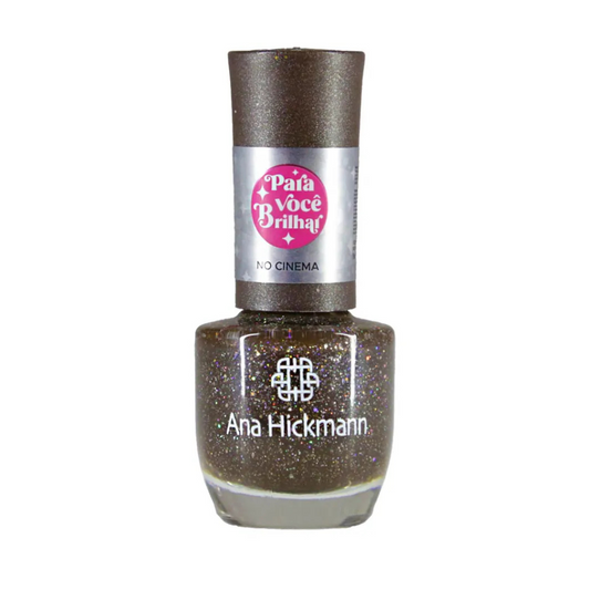 Esmalte Ana Hickmann Glitter Para Você Brilhar Cinema 9ml