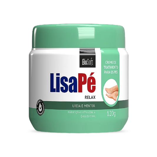 Creme Hidratante Relax Lisa Pé Biosoft 120g
