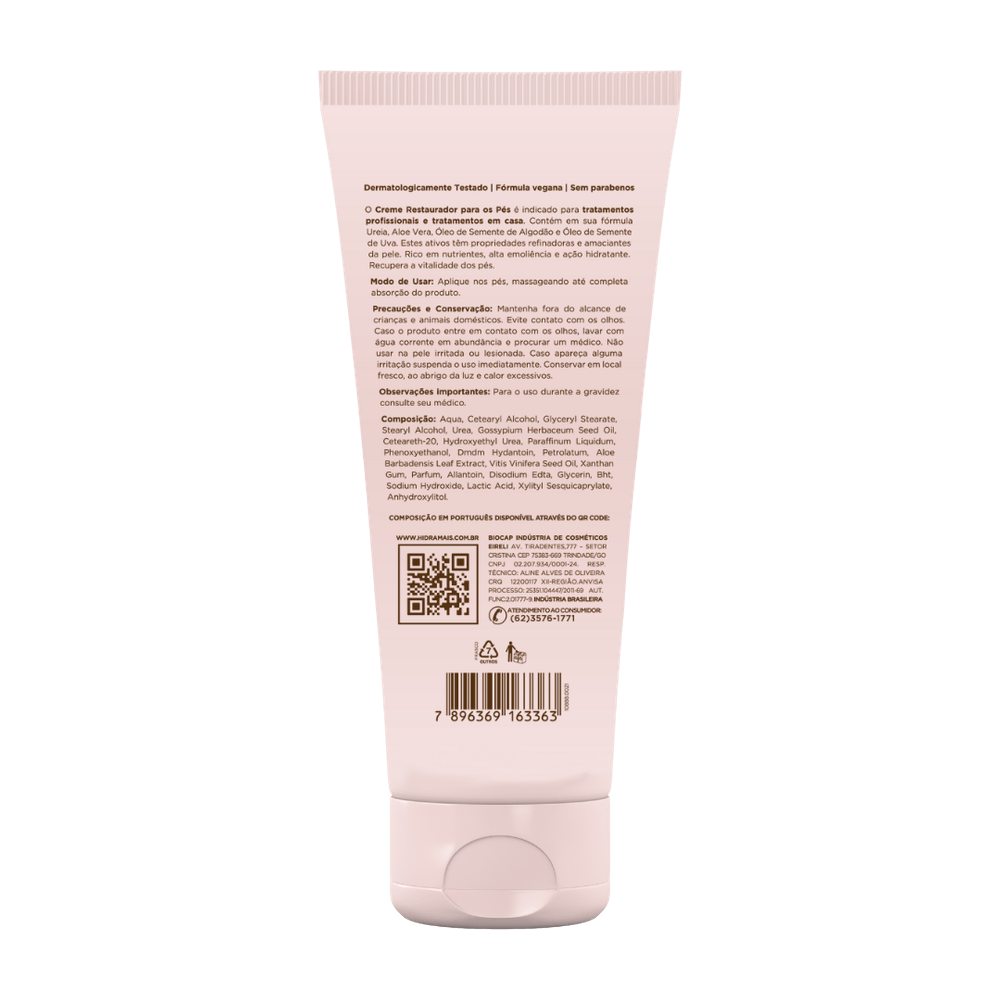 Creme Restaurador Para Pés Hidramais 200g