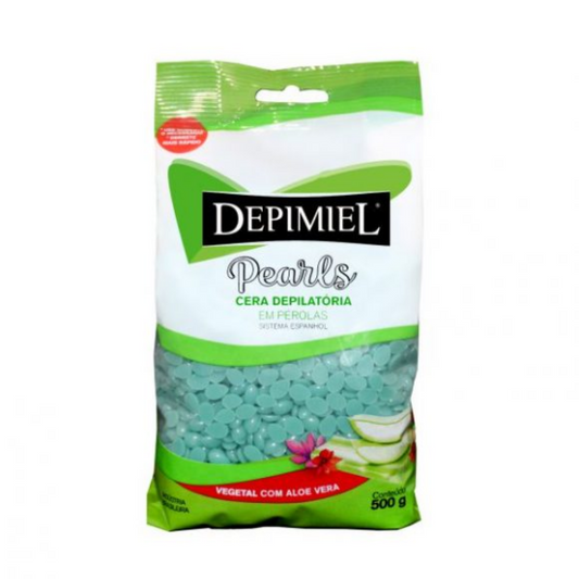 Cera Em Pérolas Vegetal Depimiel 500g