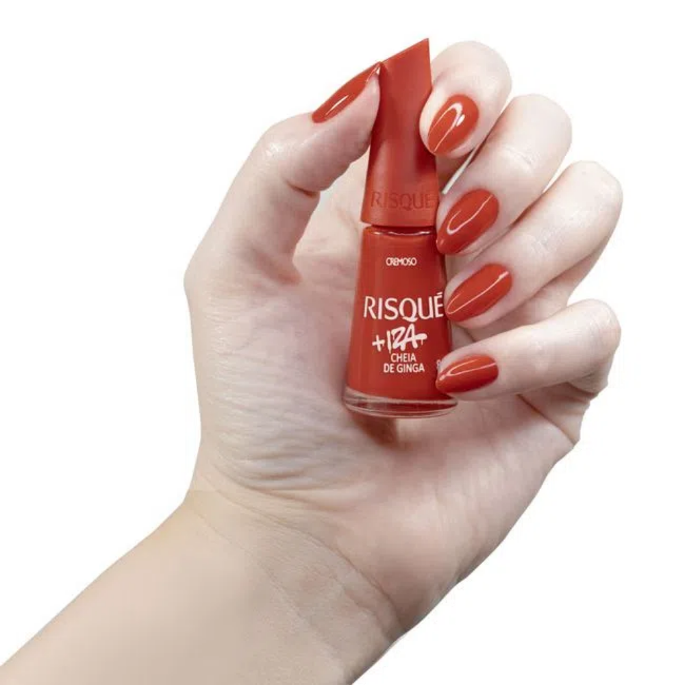 Esmalte Risqué Cremoso Cheia De Ginga 8ml