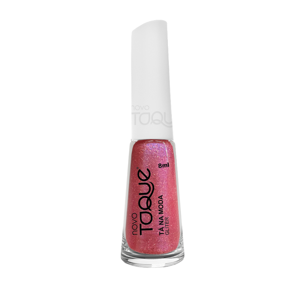 Esmalte Novo Toque Glitter Tá na Moda 8ml