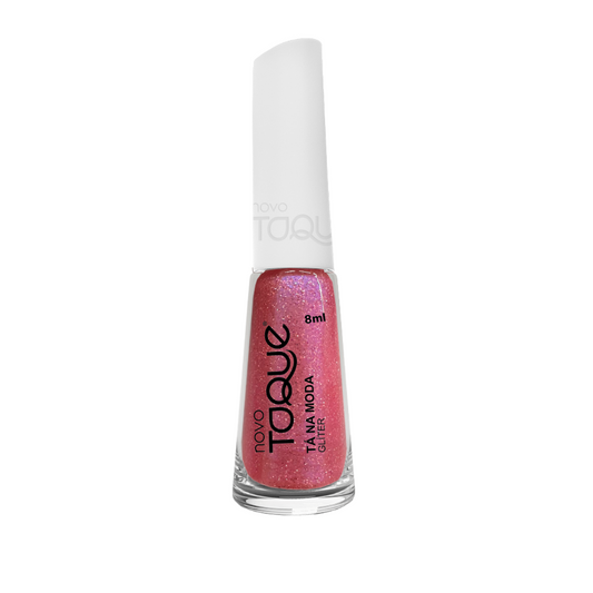 Esmalte Novo Toque Glitter Tá na Moda 8ml