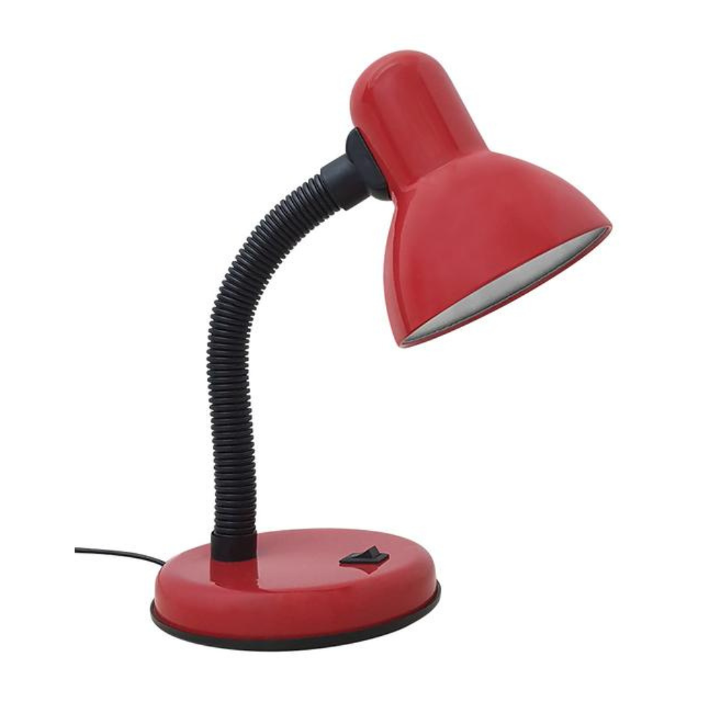 Luminária Abajur Neotron Vermelha
