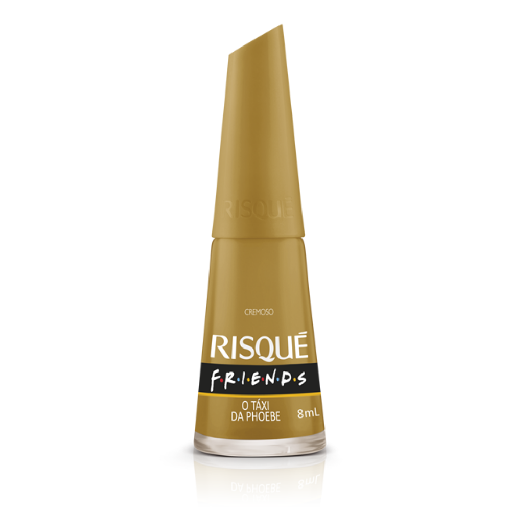 Esmalte Risqué Cremoso O Táxi Phoebe 8ml - Amarelo - Friends