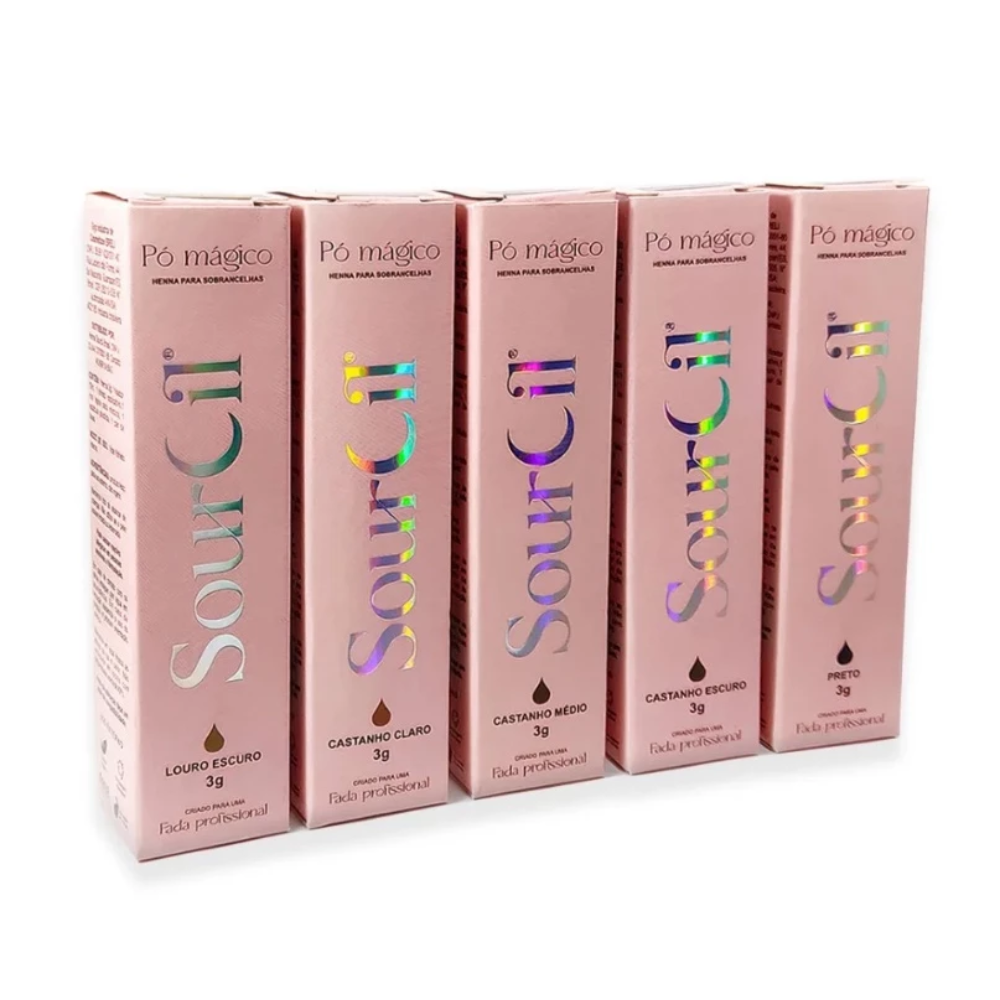 Kit Henna E Fixador Sourcil 3g