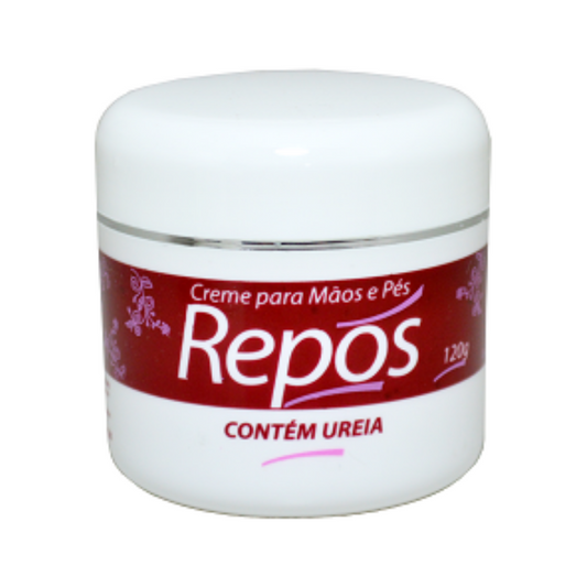 Creme Hidratante Com Ureia Para Mãos E Pés 120g Repos