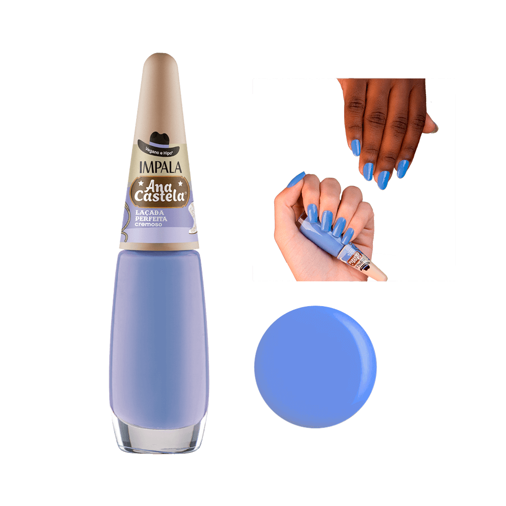 Esmalte Impala Cremoso Ana Castela Laçada Perfeita 7,5ml
