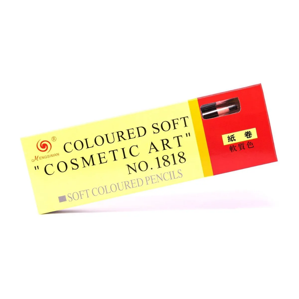 Lápis Dermatográfico Coloured Soft 1818 Preto