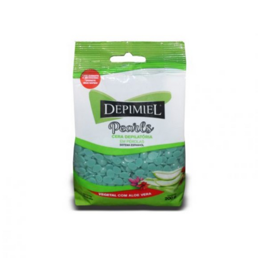 Cera Em Pérolas Vegetal Depimiel 200g