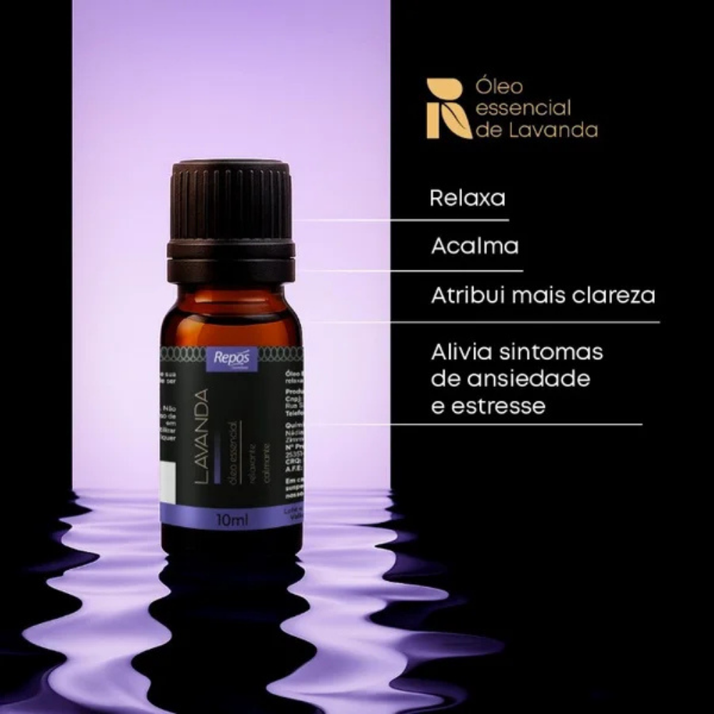 Óleo Essencial Lavanda Repos 10ml