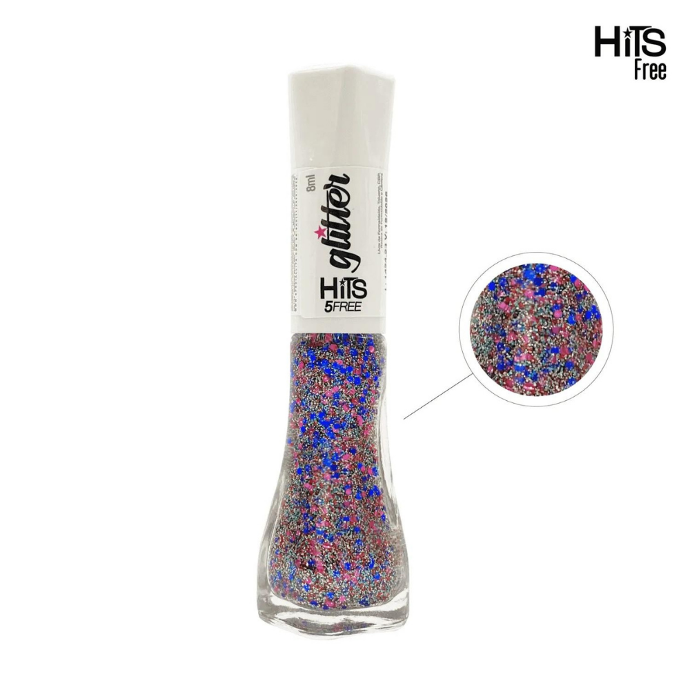 Esmalte Hits Glitter Milão 8ml