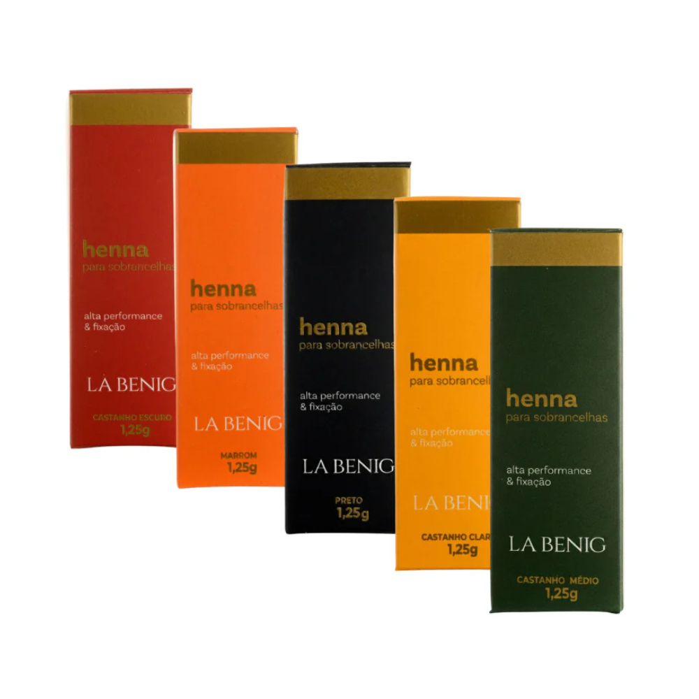 Kit La Benig Henna E Fixador Profissional