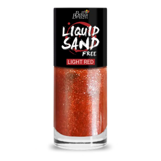 Esmalte Bella Brazil Liquid Sand 1309 Light Red 9ml