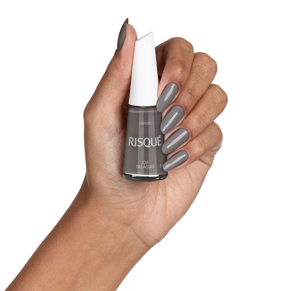 Esmalte Risqué Cremoso Joia Das Águas 8ml