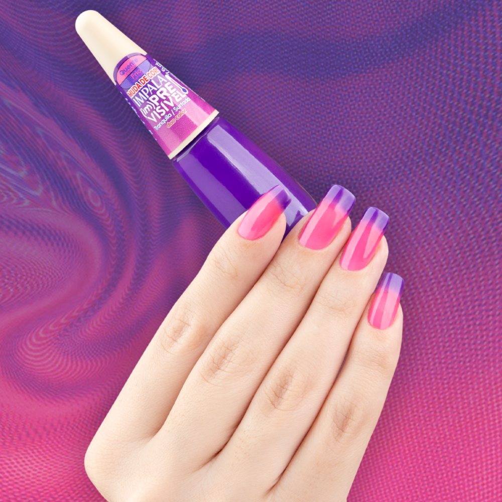 Esmalte Impala Duo Color Imprevisível Tranquila Surtada 8ml