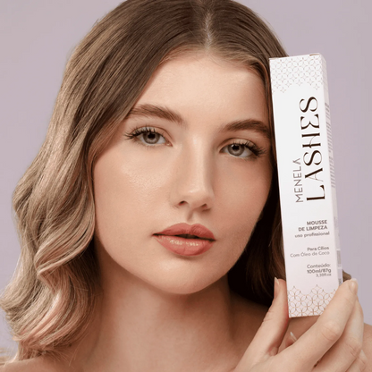Mousse De Limpeza De Cílios Menela Lashes 100ml