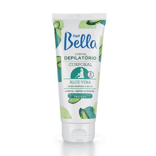 Creme Depilatório Corporal Com Aloé E Vera Depil Bella 100g