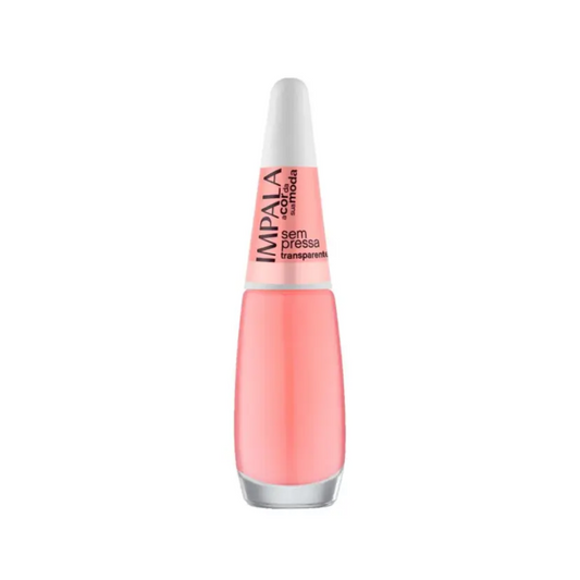 Esmalte Impala Transparente A Cor Da Sua Moda Sem Pressa 7,5ml