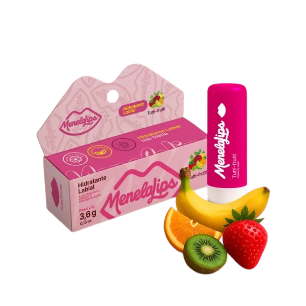 Hidratante Labial De Tutti-Frutti MenelaLips 3,6g