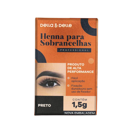 Henna Della E Delle 1,5g Preto