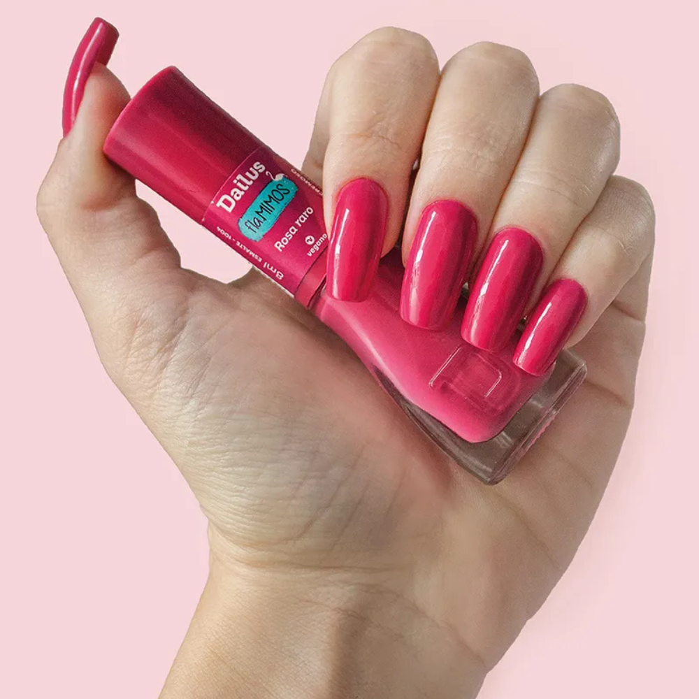 Esmalte Dailus Cremoso Fla.Mimos Rosa Raro 8ml