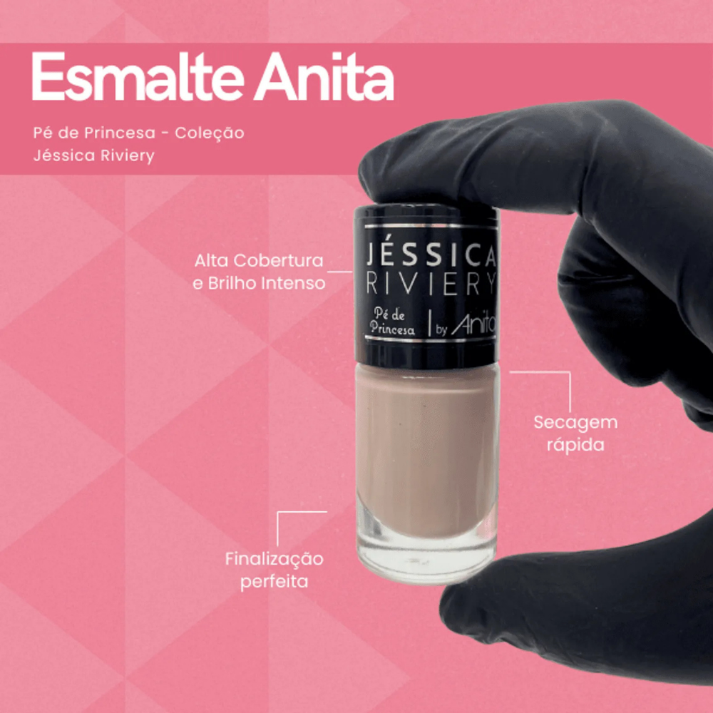 Esmalte Jéssica Riviery by Anita Pé De Princesa 10ml
