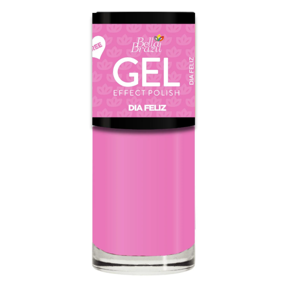 Esmalte Bella Brazil Efeito Gel Cremoso 851 Dia Feliz