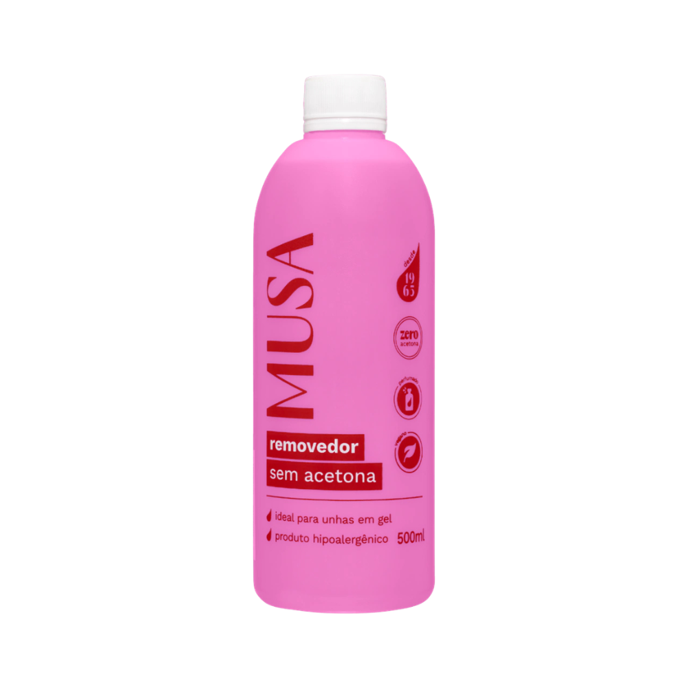Removedor De Esmalte Sem Acetona Musa 500ml