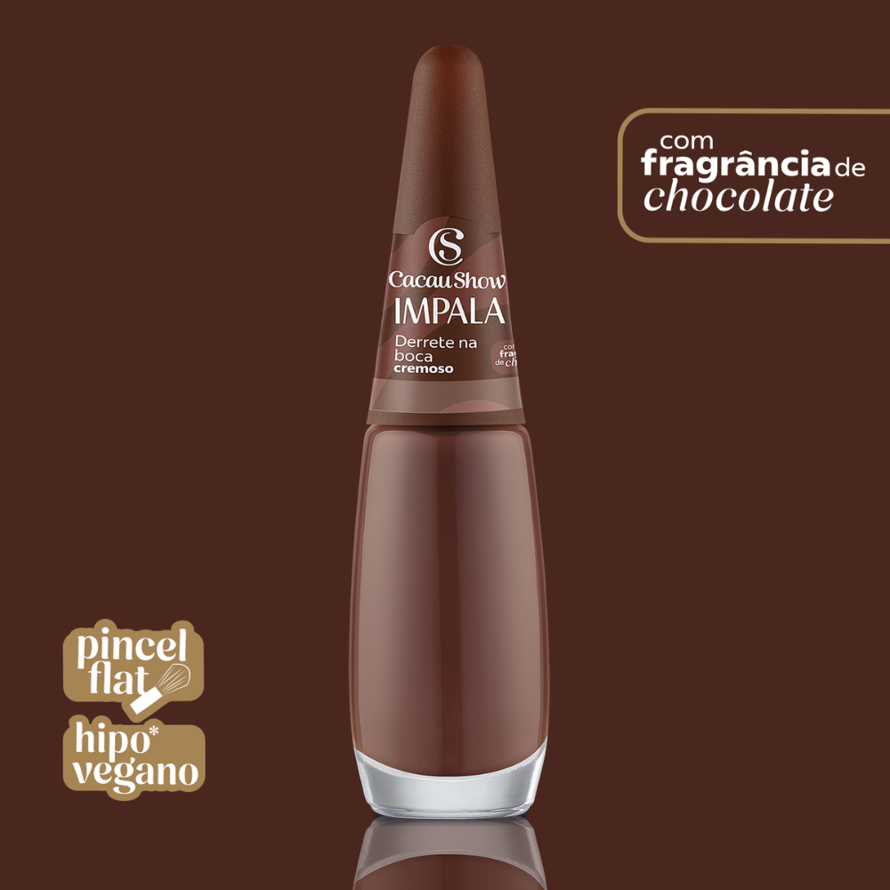 Esmalte Impala Cremoso Cacau Show Derrete Na Boca 7,5ml