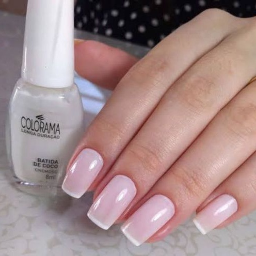 Esmalte Colorama Cremoso Batida De Coco - Branco