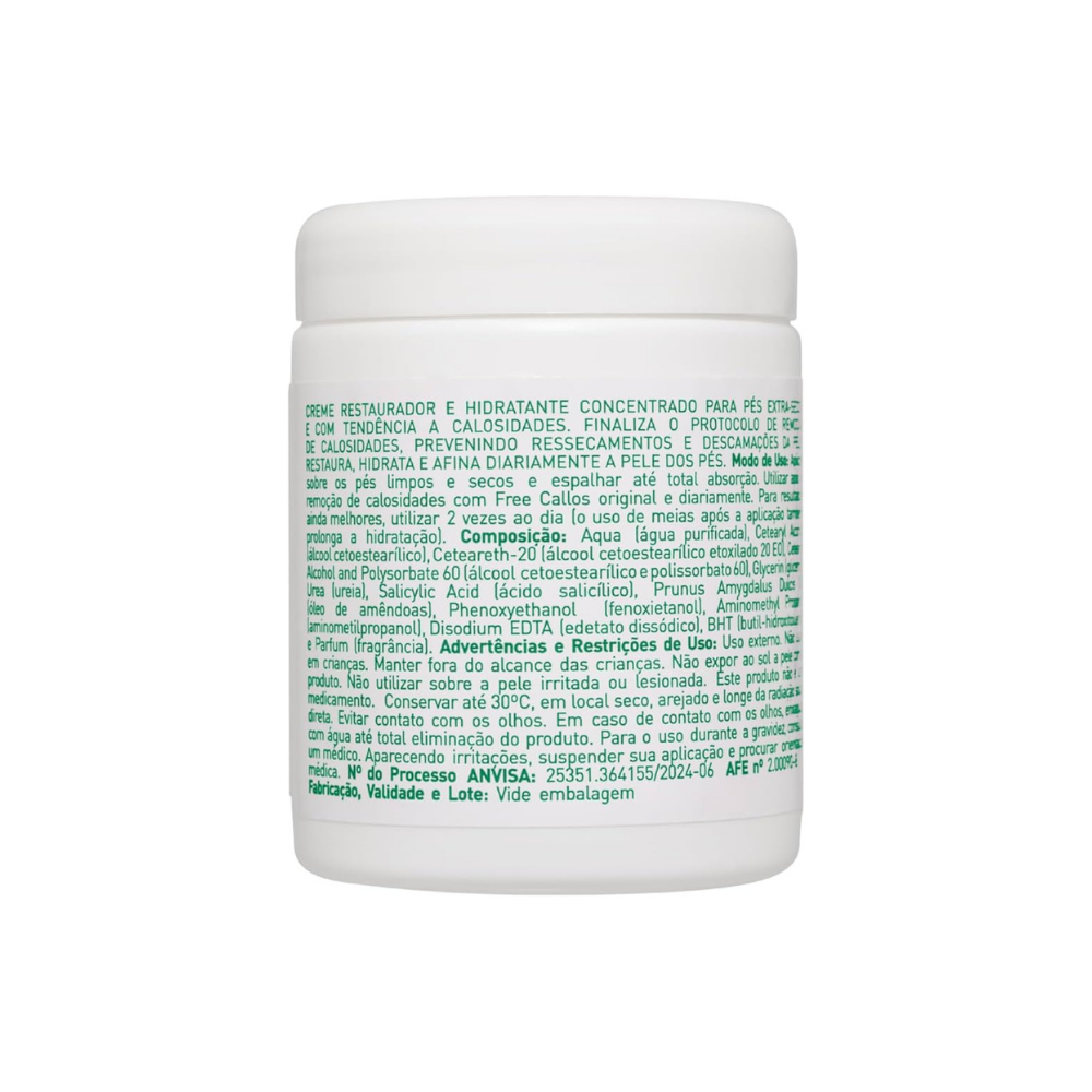 Creme Free Callos Ureia 10% Musa 100g