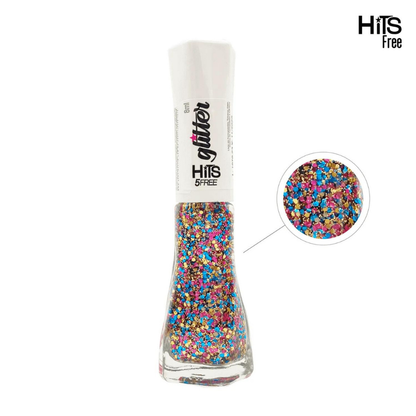 Esmalte Hits Glitter Oslo 8ml