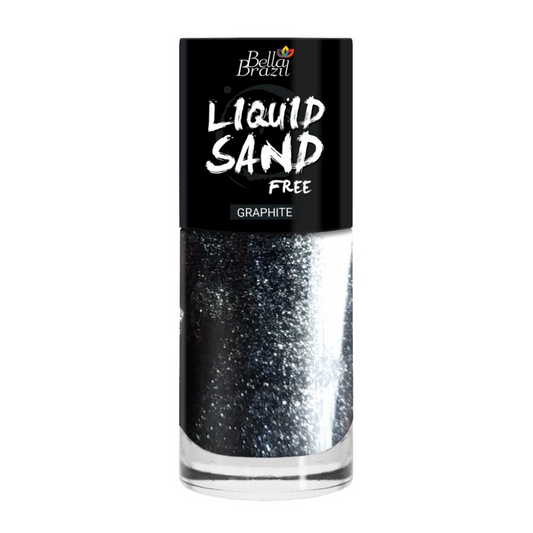 Esmalte Bella Brazil Liquid Sand 1305 Graphite 9ml
