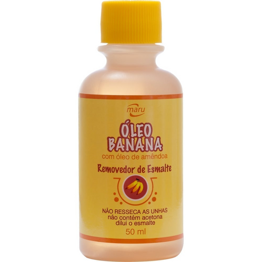 Removedor de Esmaltes com Óleo de Rícino Maru 50ml