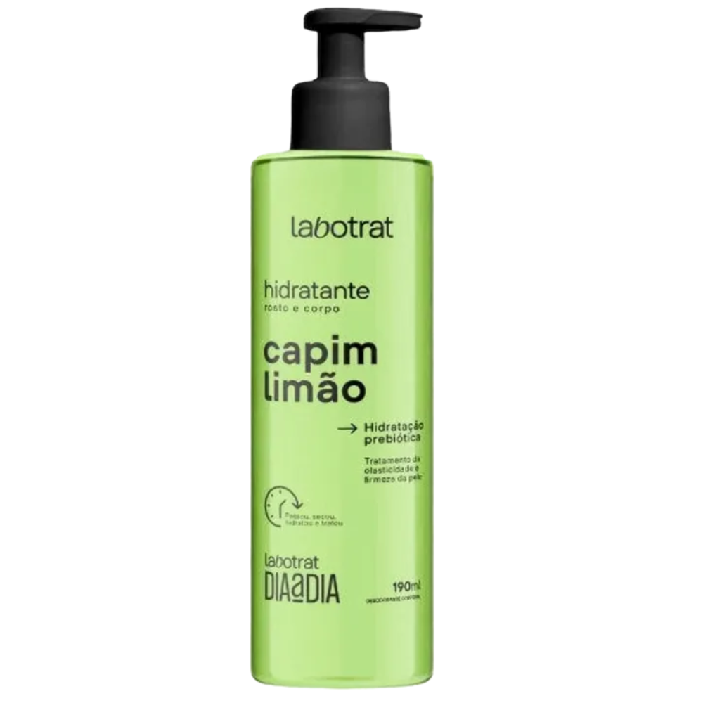 Creme Hidratante Labotrat 190ml Capim Limão