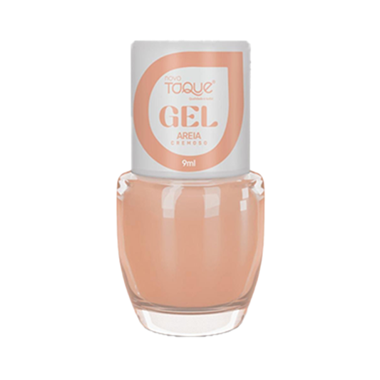 Esmalte Novo Toque Cremoso Efeito Gel Areia 9ml