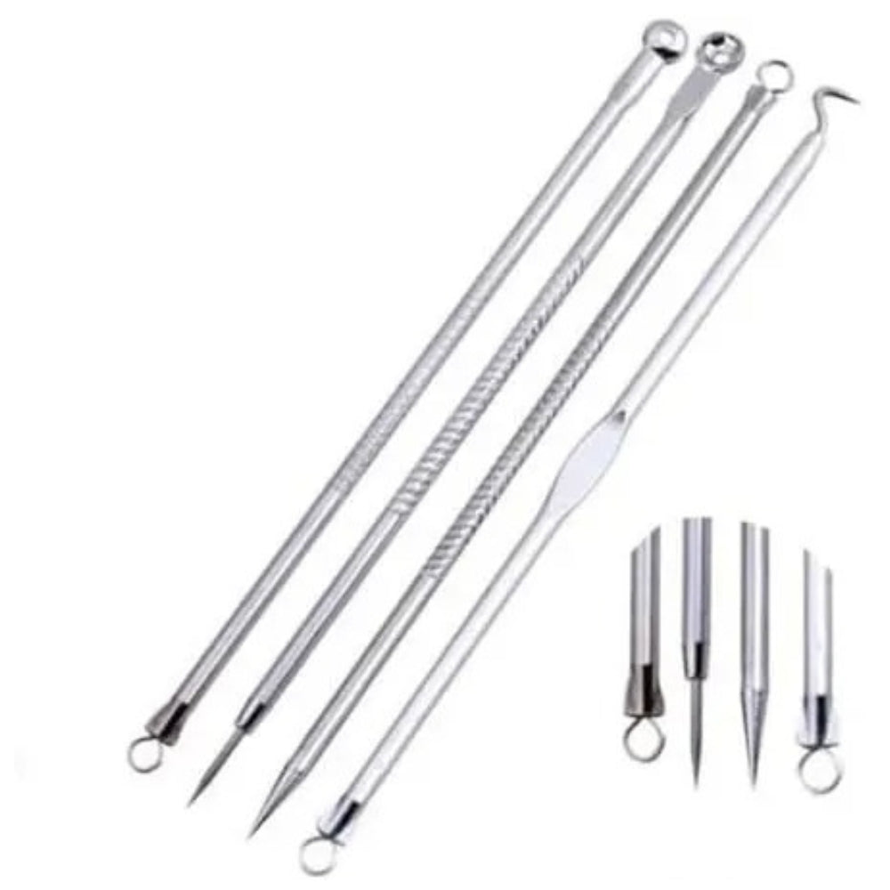 Pacote Com 3 Kits De Extrator De Cravos 4 Peças Cada