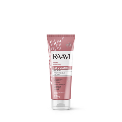 Creme Esfoliante Corporal de Arroz Raavi 100g