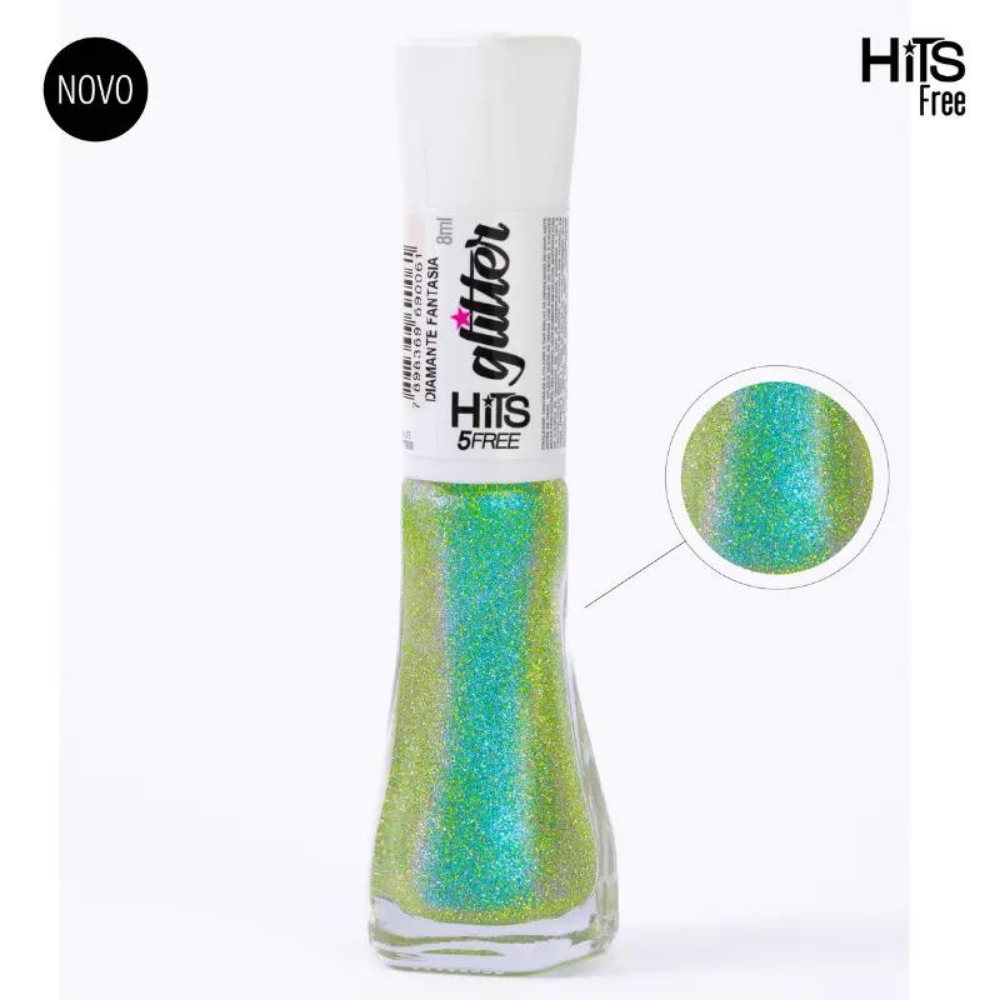 Esmalte Hits Glitter Diamante Fantasia 8ml