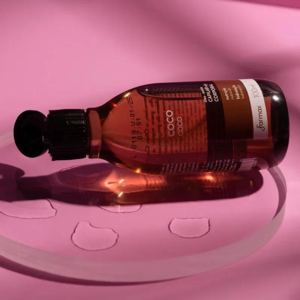 Óleo Capilar E Corporal Farmax 100ml Coco