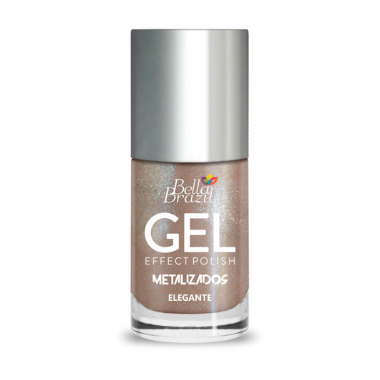 Esmalte Bella Brazil Efeito Gel Metalizado 211 Elegante