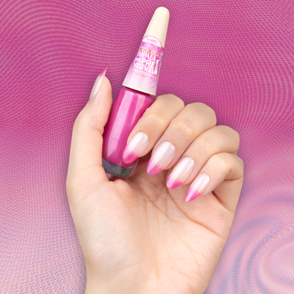 Esmalte Impala Duo Color Imprevisível Tímida Biscoiteira 8ml
