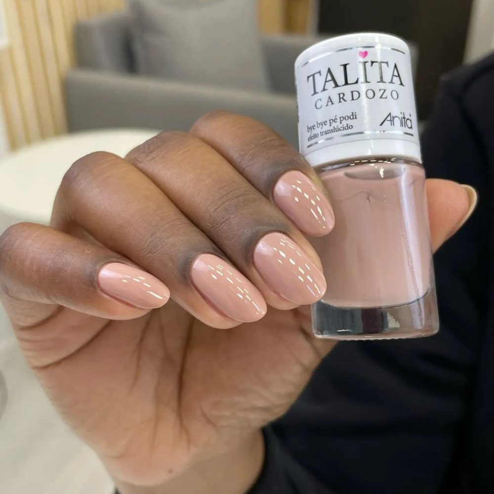 Esmalte Talita Cardozo By Anita Translúcido Bye Bye Pé Podi 10ml